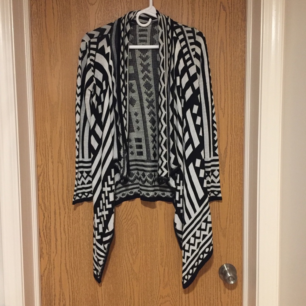 Candies Geometric Pattern Cardigan